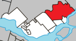 Saint-Eustache Quebec location diagram